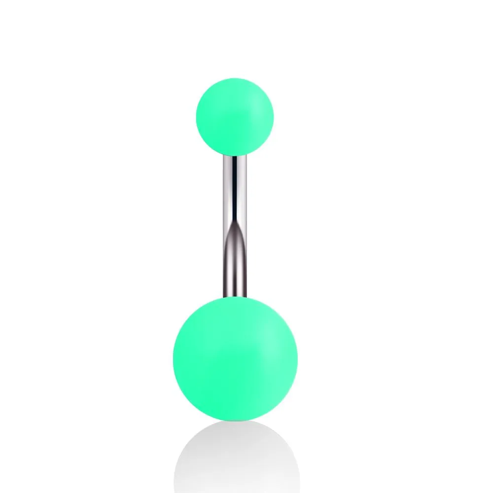 1 piece New Fashion Sexy Piercing Navel Nail Pendant Acrylic Ball Belly Button Rings for Women Girl Navel Ring Body Jewelry