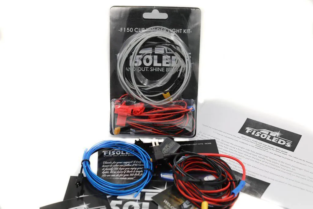 2015 - 2020 F150 Interior Cup Holder Ring Light Kit