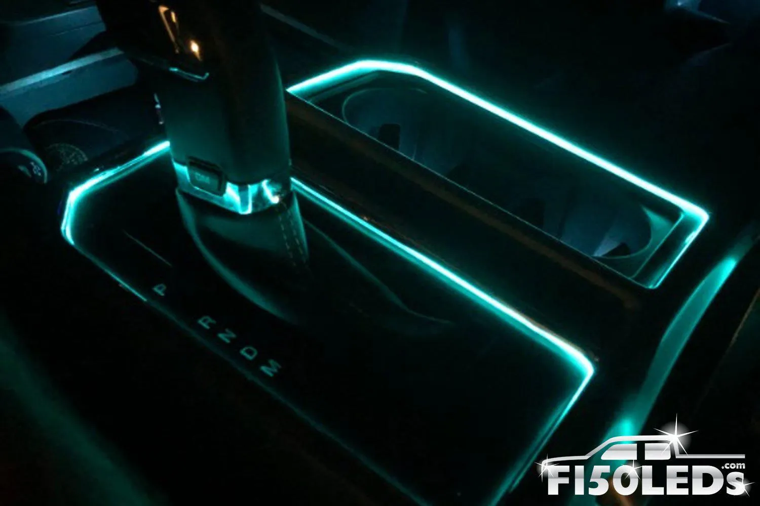 2015 - 2020 F150 Interior Cup Holder Ring Light Kit