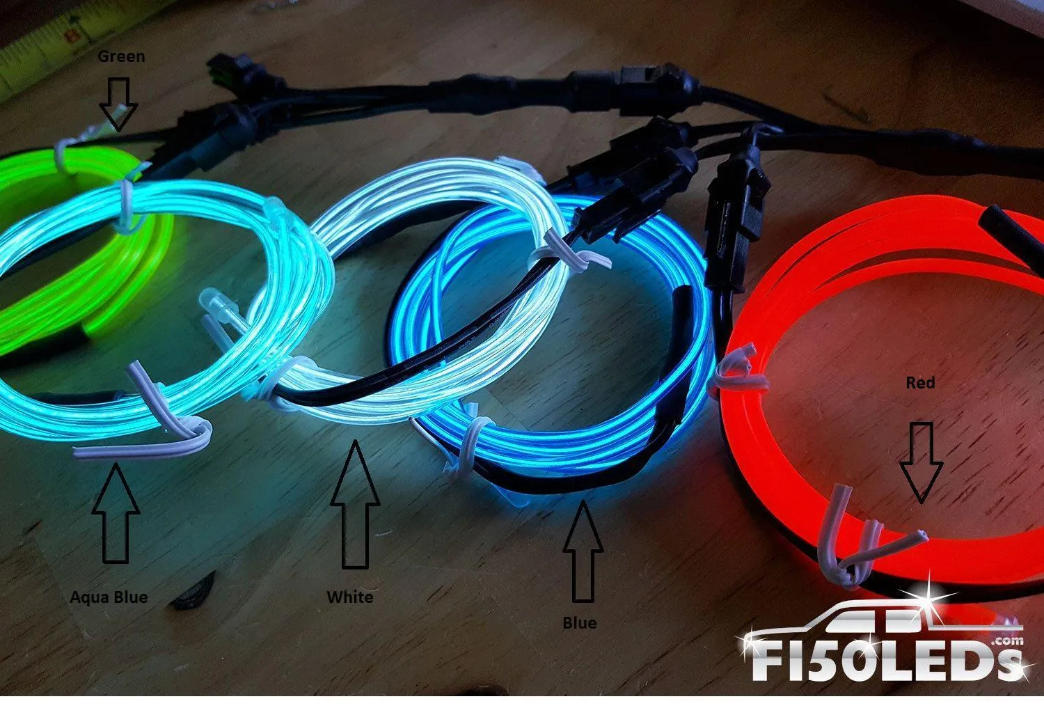 2015 - 2020 F150 Interior Cup Holder Ring Light Kit