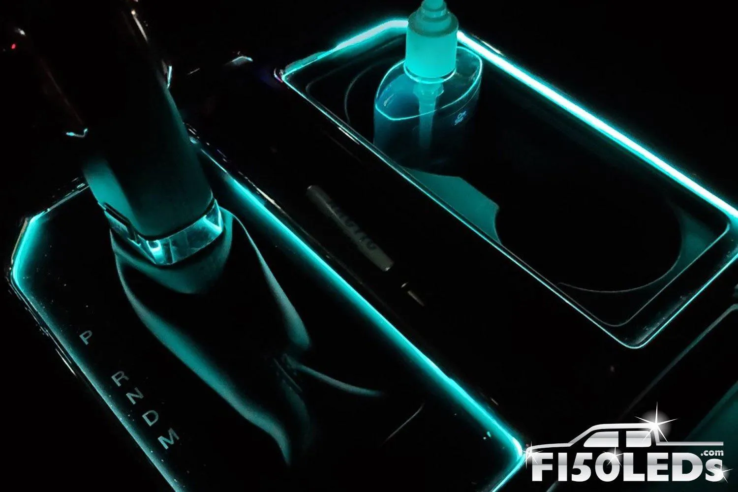 2015 - 2020 F150 Interior Cup Holder Ring Light Kit