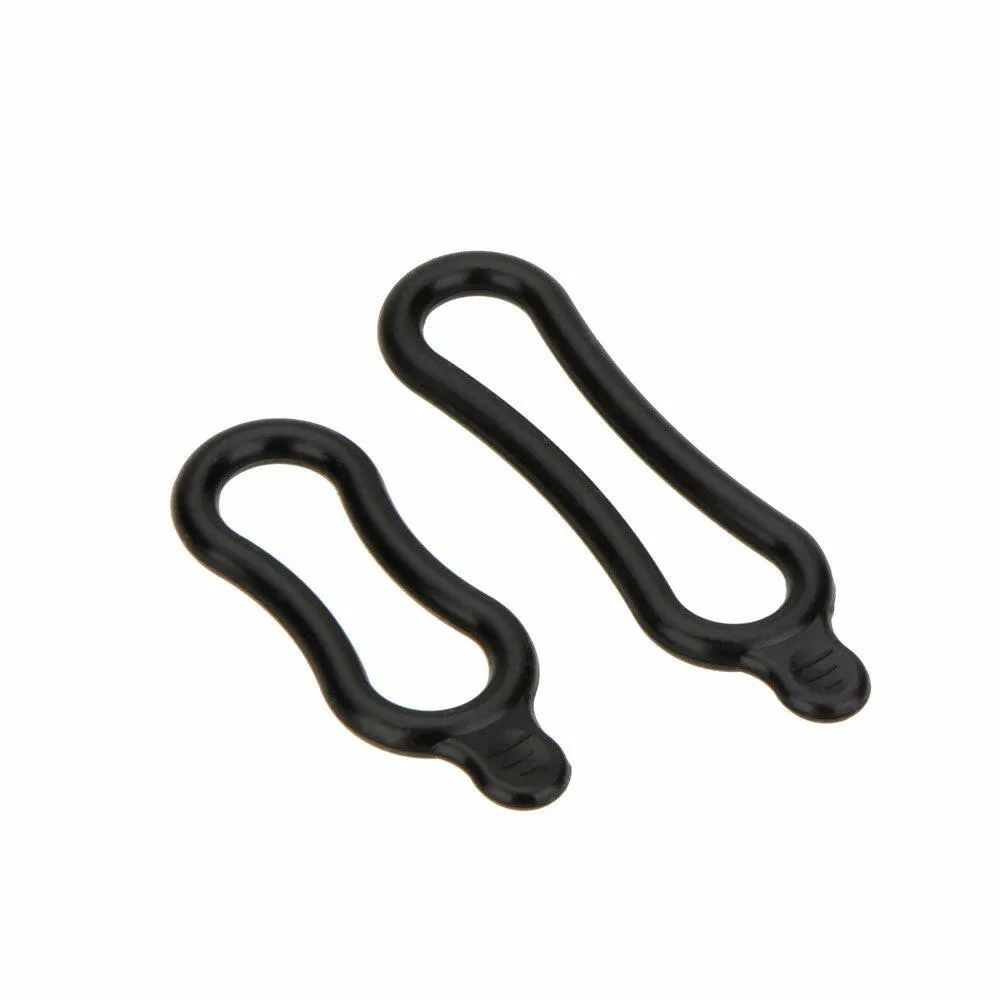 2Pcs Elastic Lightweight Rubber O Rings for Headlamp Bike Bicycle LED light