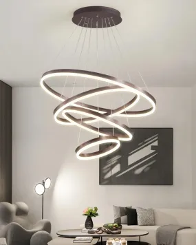 4 Rings LED Pendant Lights