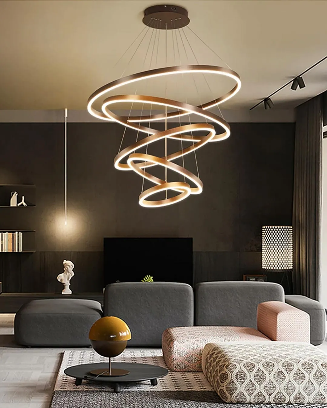 5 Rings LED Pendant Lights