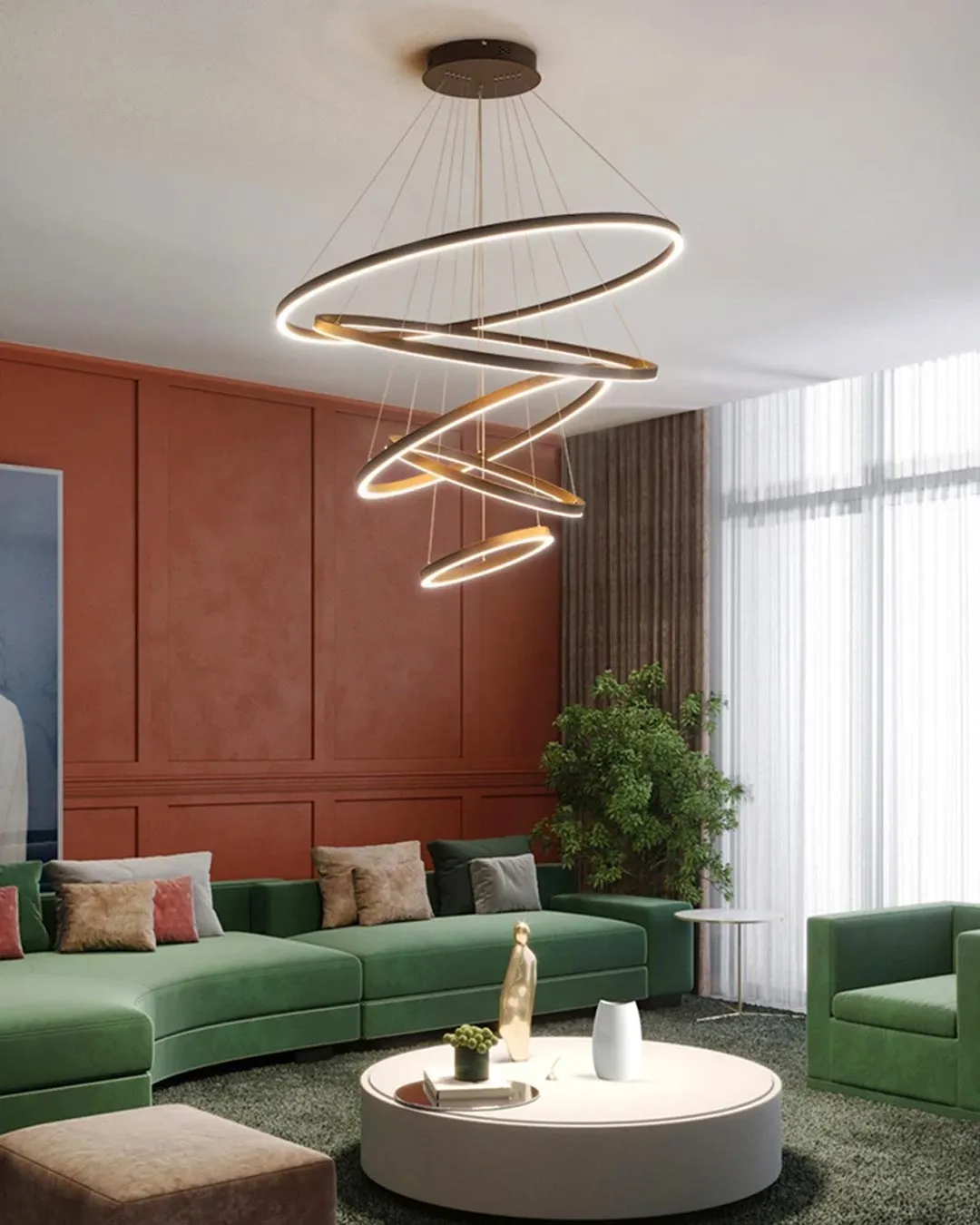 5 Rings LED Pendant Lights