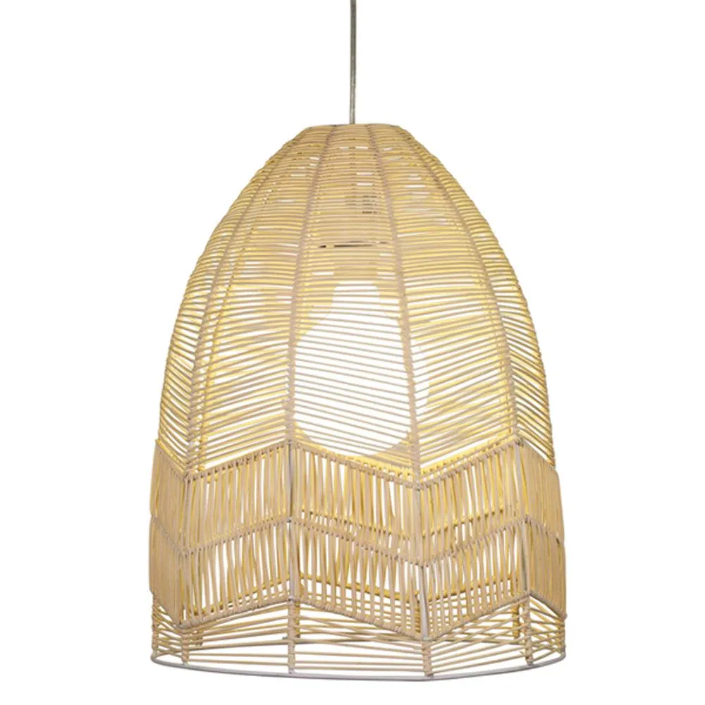 Acc. - Serang 35 Cane Pendant Shade only in Natural, Black or White