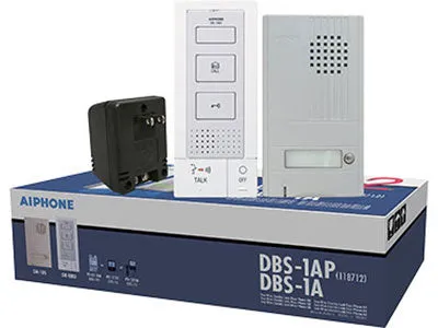 Aiphone DBS-1A Silver Door Phone Kit with Open Voice Master Station