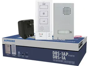 Aiphone DBS-1A Silver Door Phone Kit with Open Voice Master Station