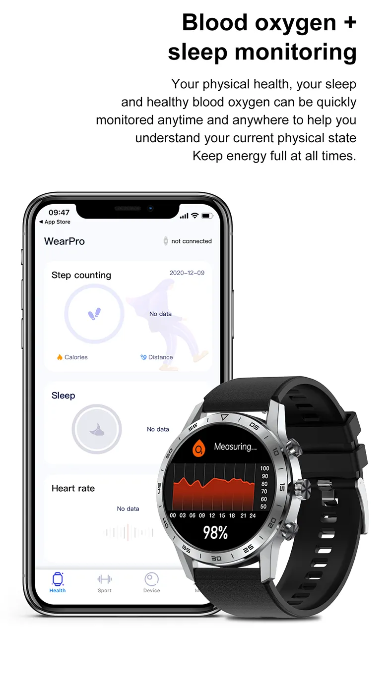 AMOELD Screen | iS70 Smart Watch