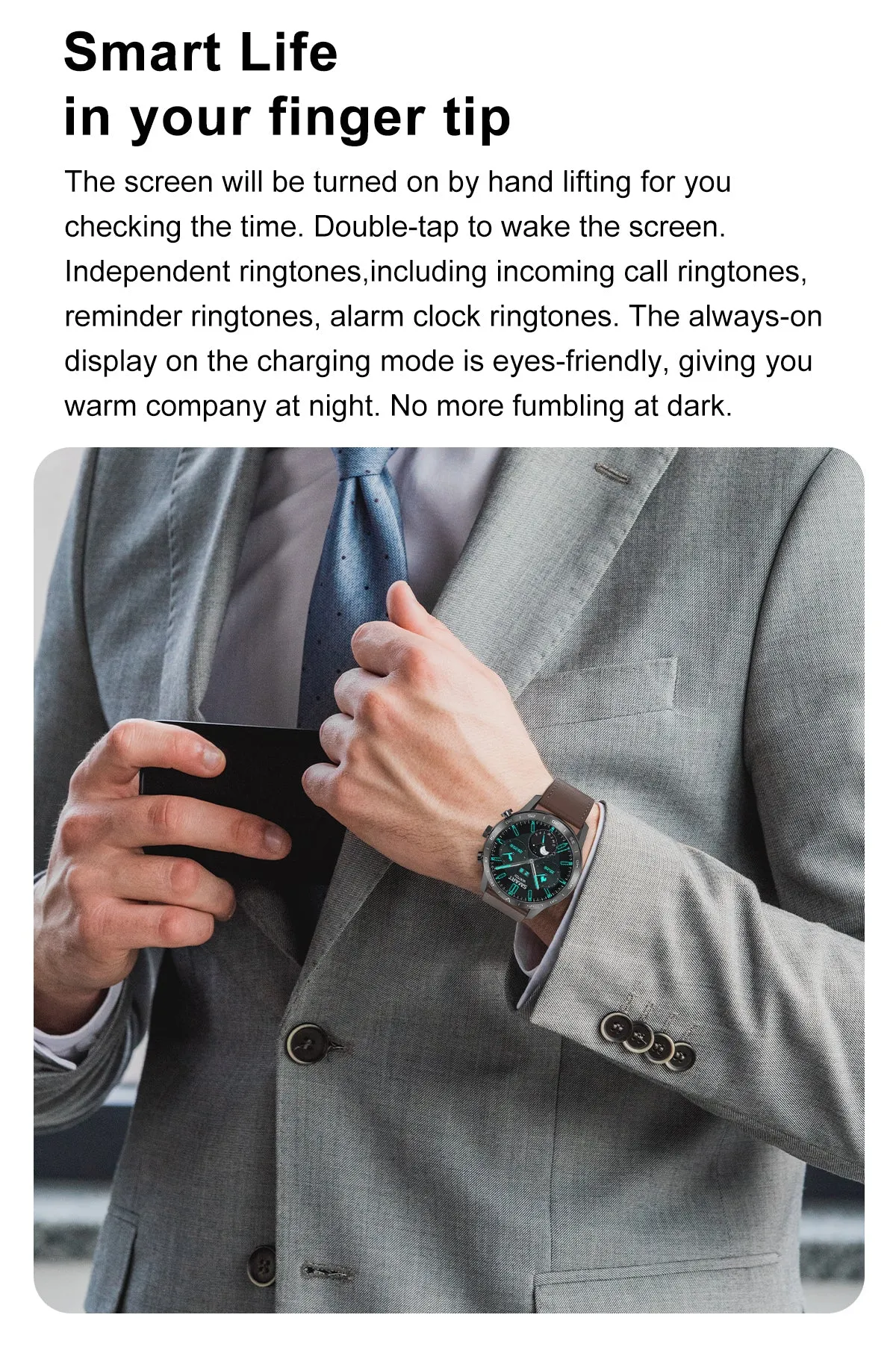 AMOELD Screen | iS70 Smart Watch