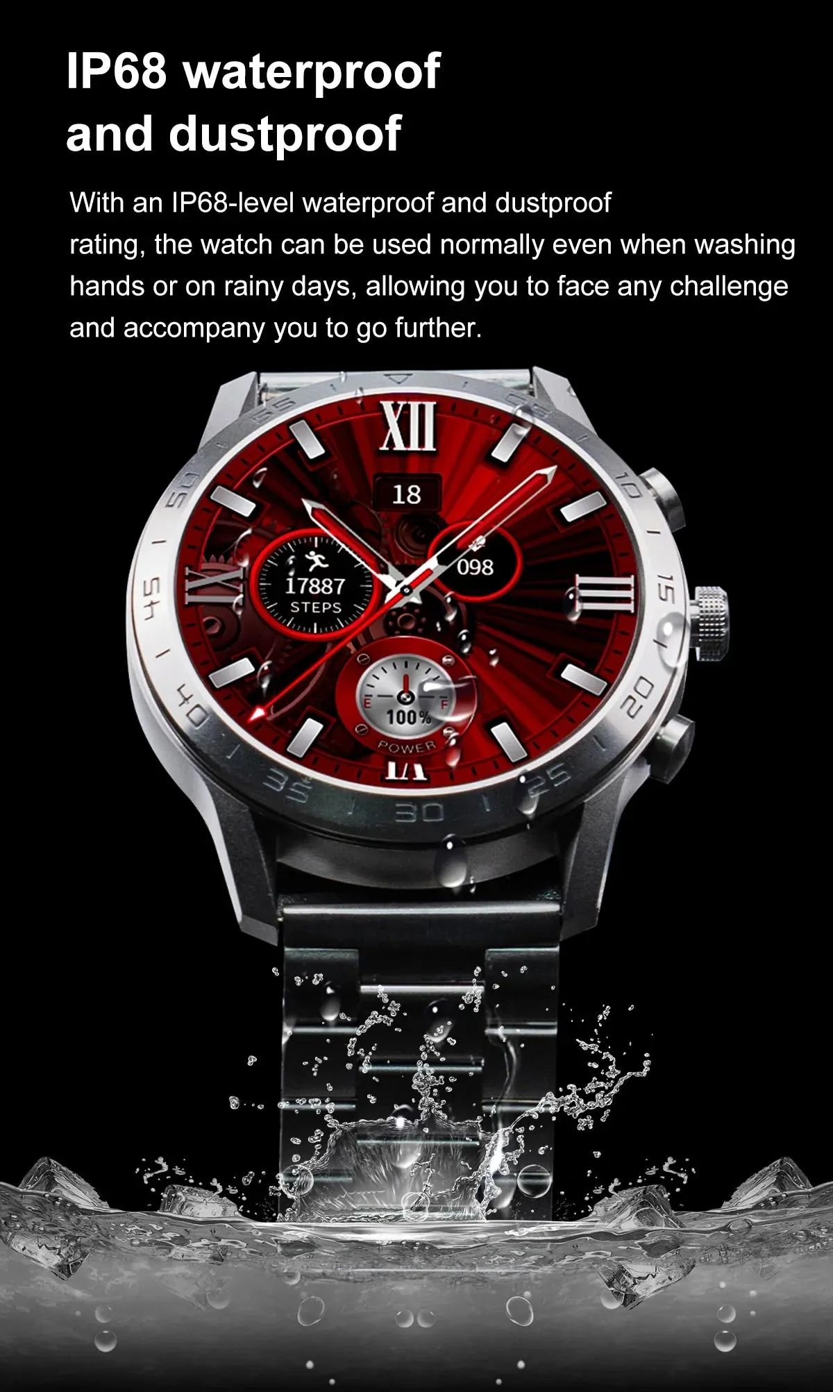 AMOELD Screen | iS70 Smart Watch