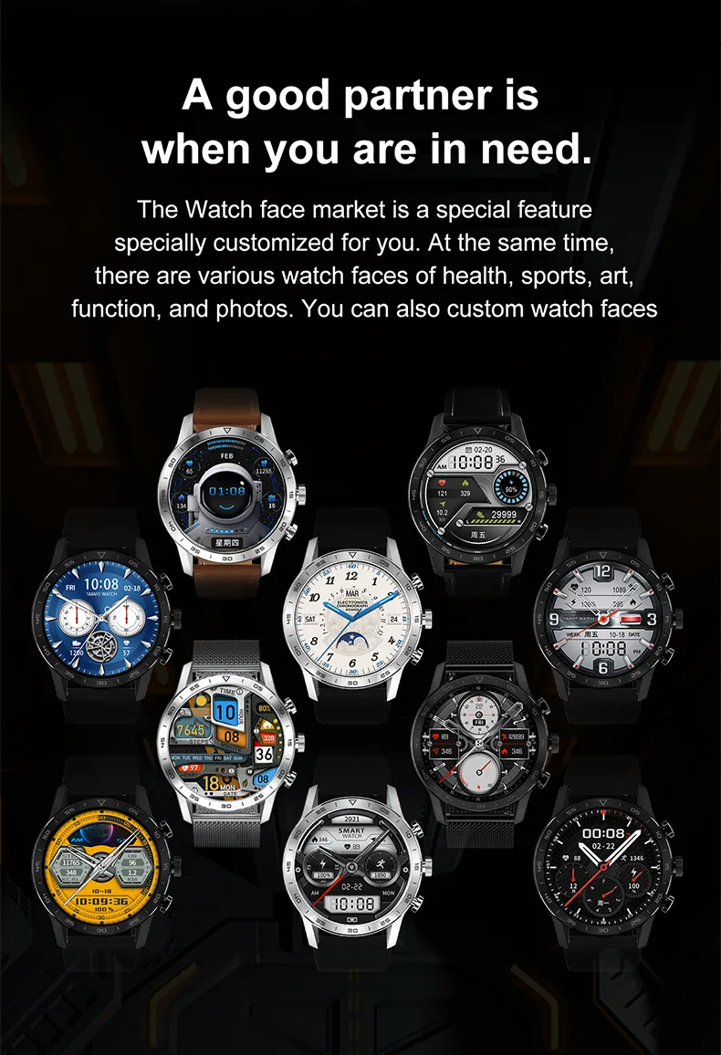 AMOELD Screen | iS70 Smart Watch