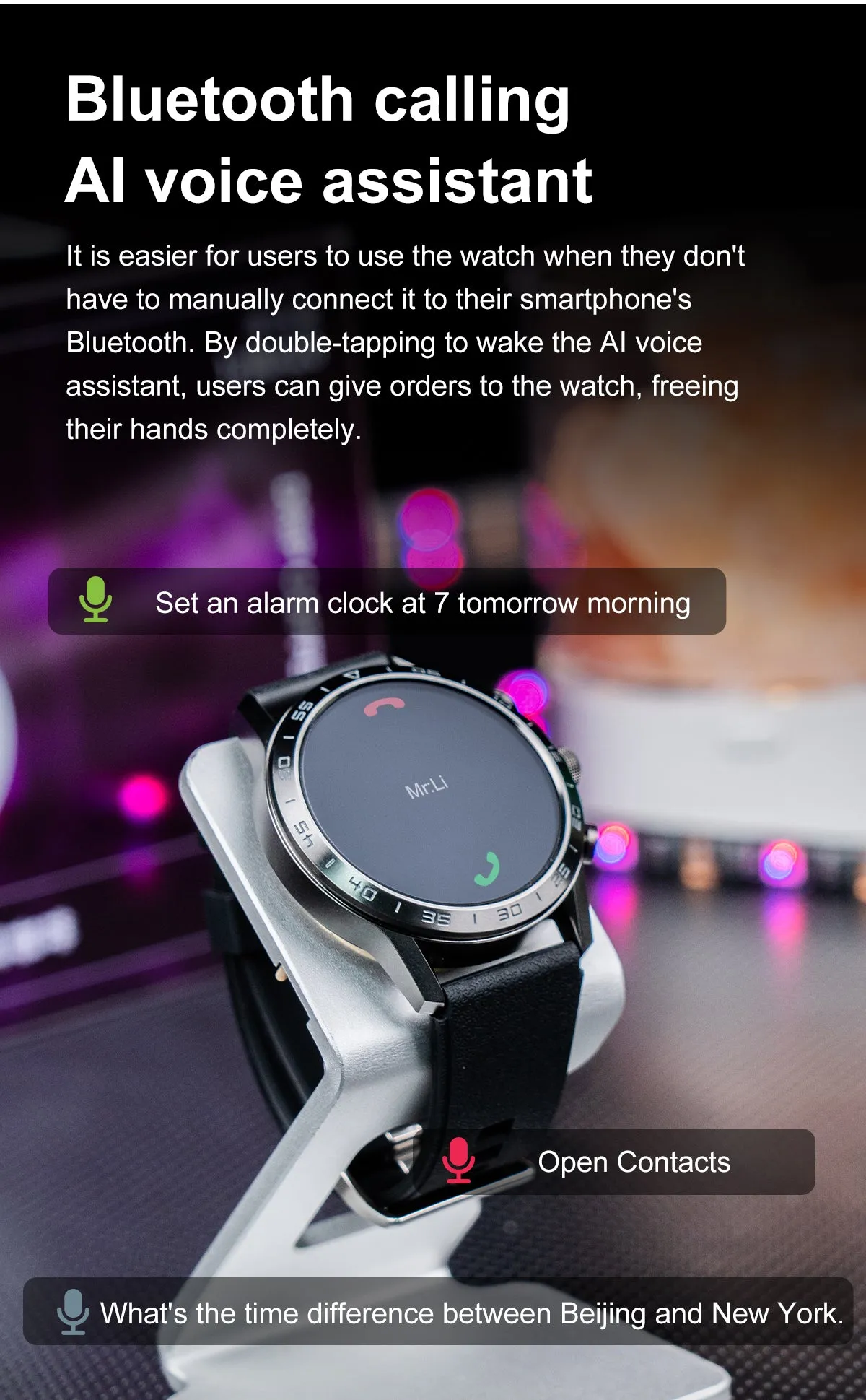 AMOELD Screen | iS70 Smart Watch