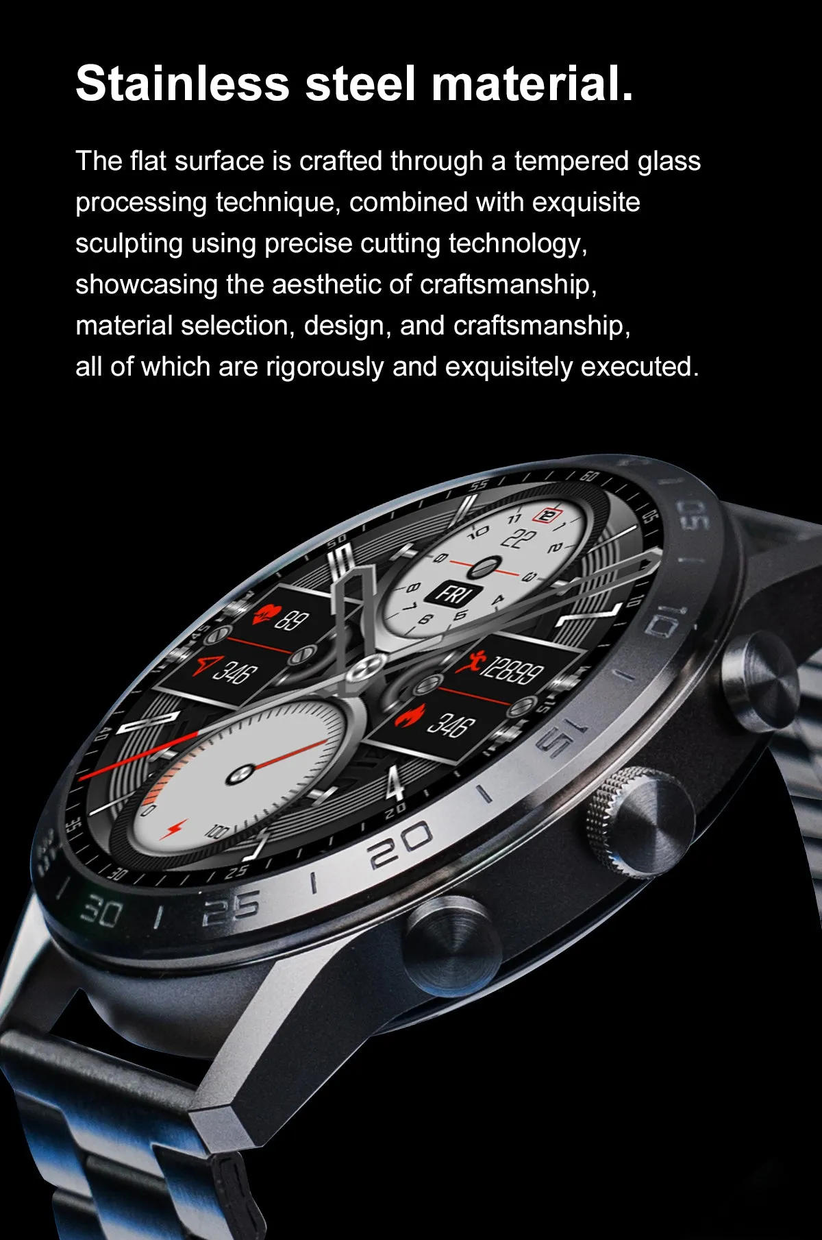 AMOELD Screen | iS70 Smart Watch