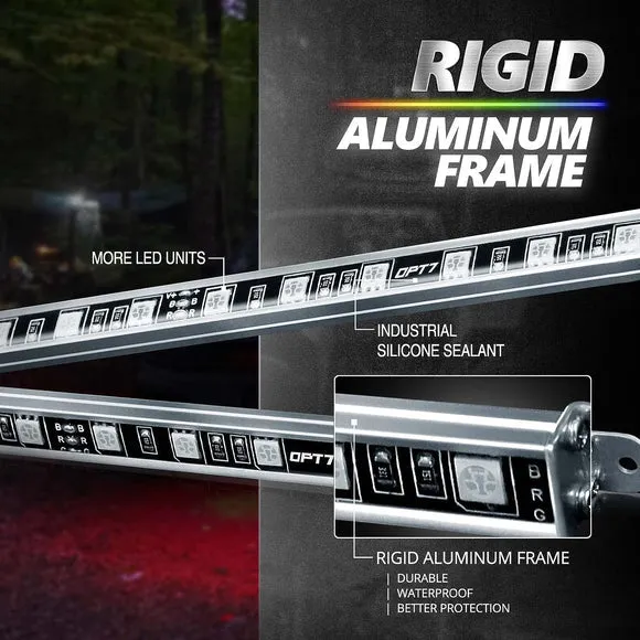 AURA PRO LED Triple Bundle for Dodge Challenger 08-23 ( Halo   Interior   Underglow ) - Bluetooth Enabled APP