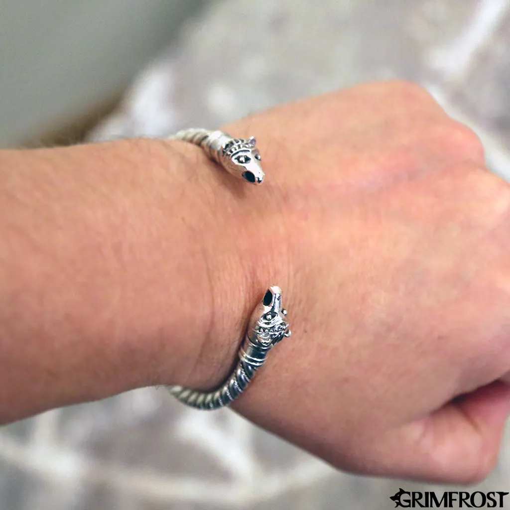 Bear Armring, Silver