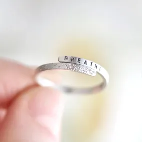 Breathe: Diamond Dusted Wrap Ring