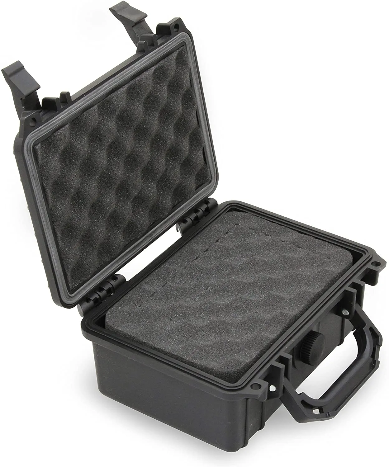 CASEMATIX Graded Coin Case Compatible with 15  PCGS or NGC Coin Slabs, Waterproof Coin Storage Box with Customizable Foam, Includes Padlock