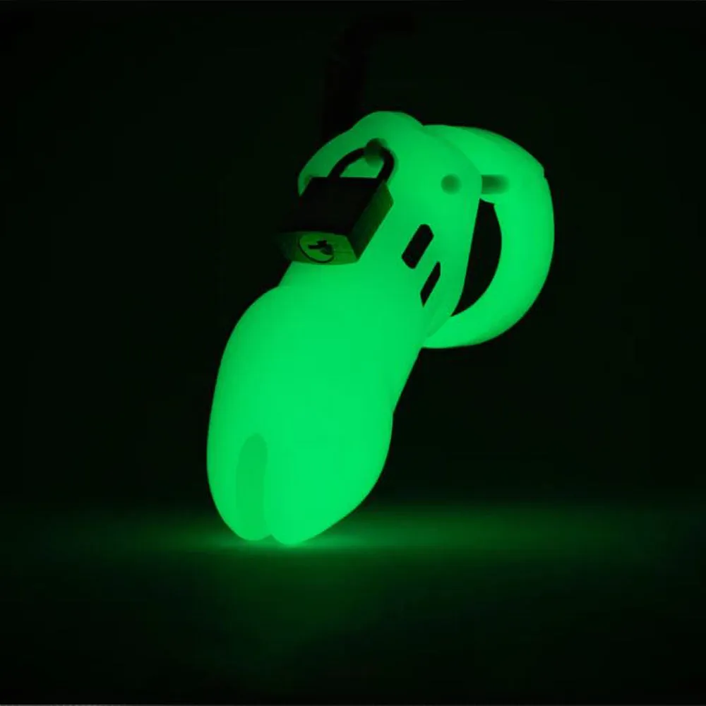 CB-6000 Cock Cage Kit - Glow in Dark