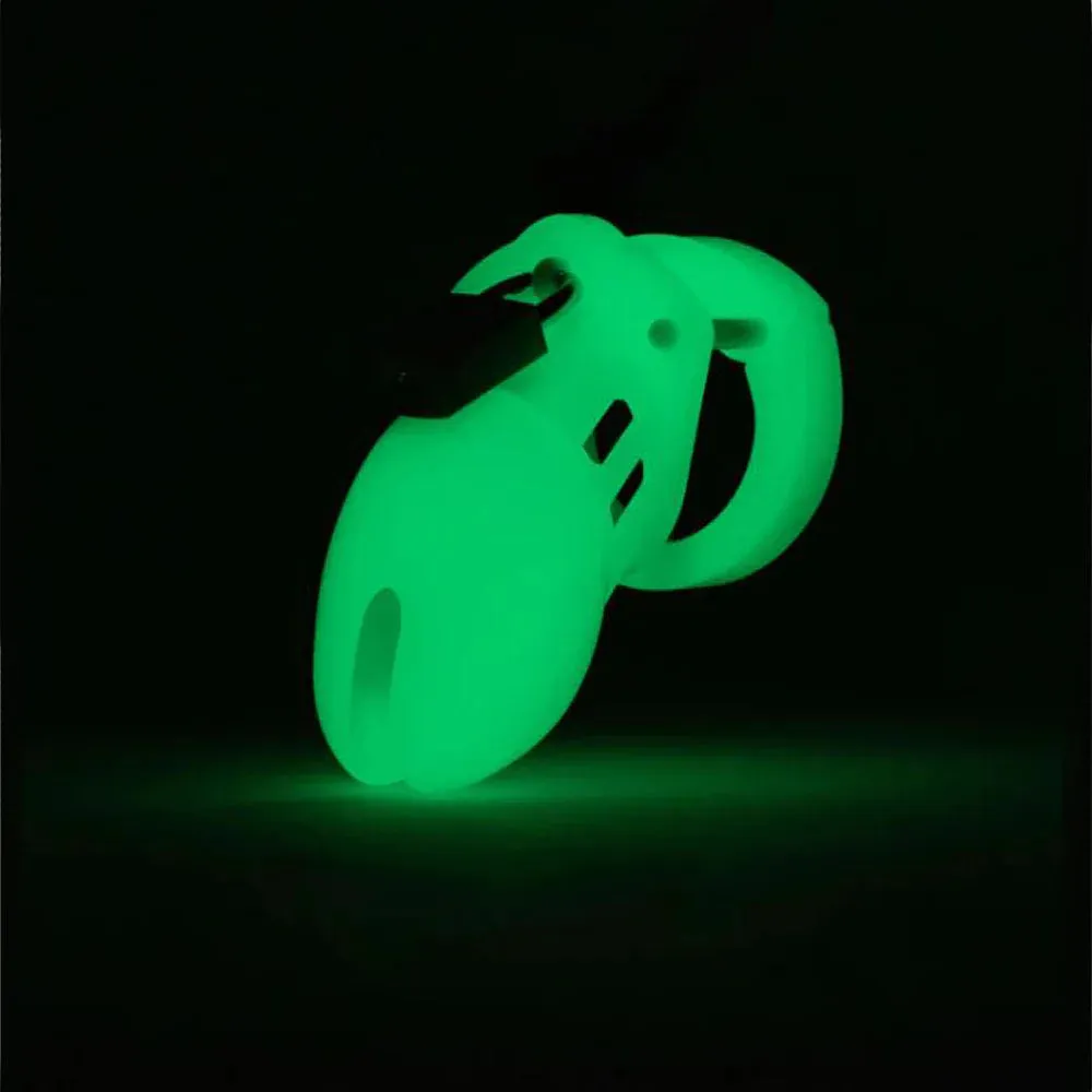 CB-6000S Cock Cage Kit -Glow in Dark