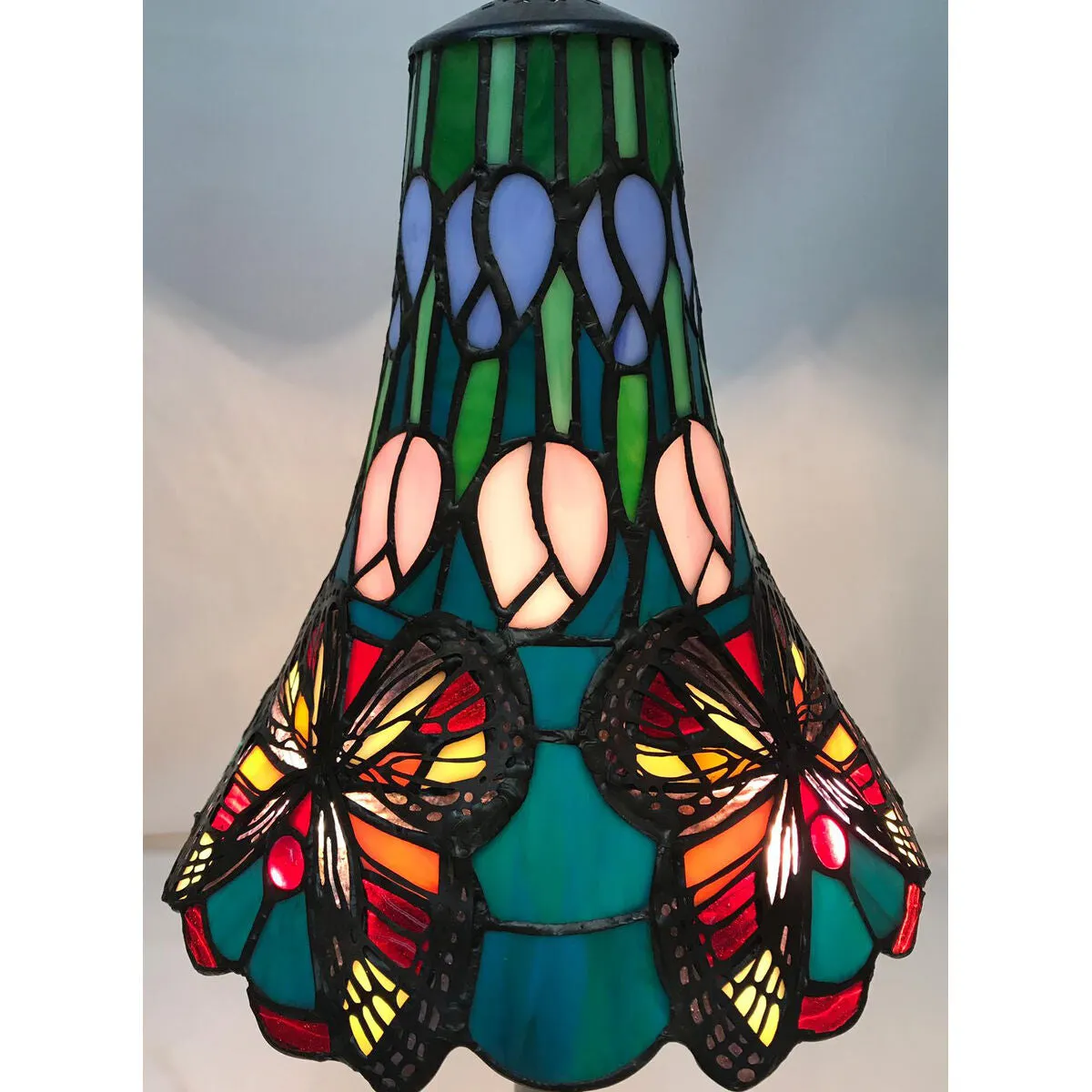 Multicolor Iron Butterfly Ceiling Light, 60W, 25 x 125 x 25 cm