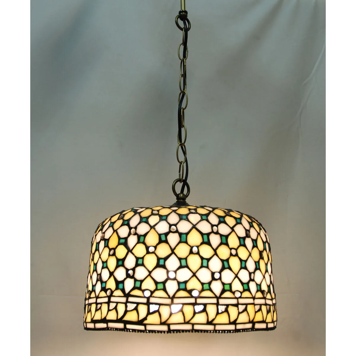 Optimized Title: Viro Queen Elegant White Iron Ceiling Light - 60W, Stylish 20x12.5x20 cm Design for Modern Interiors