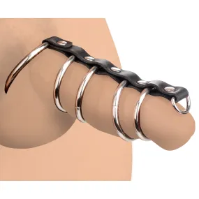 Snakecharmer Gates of Hell Cock Cage with D-Ring: Adjustable Gear