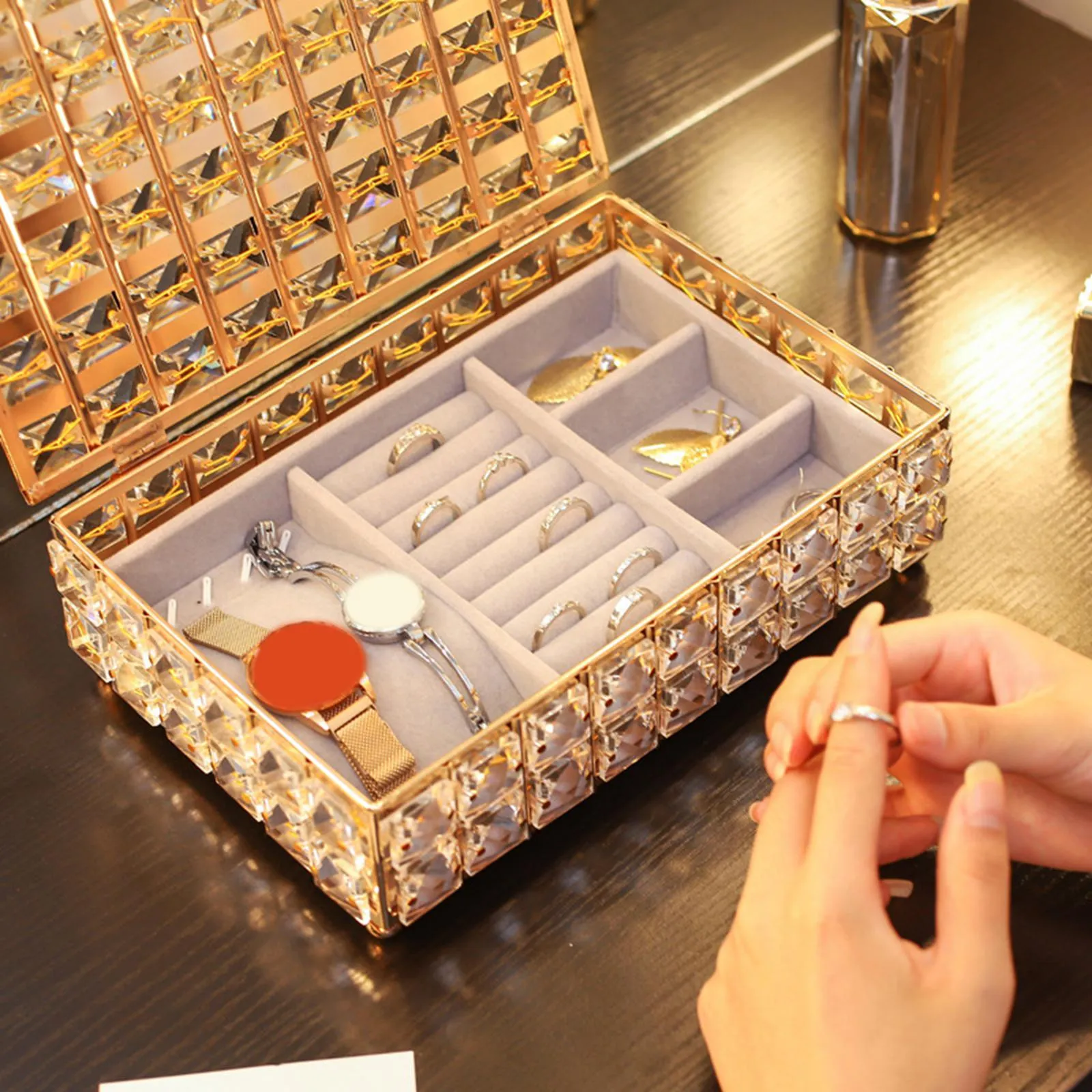 Crystal Jewelery Organizer