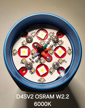 Emisar D4SV2 Osram W2.1/W2.2 26650 High Power LED Flashlight "CUSTOM BUILT-TO-ORDER"