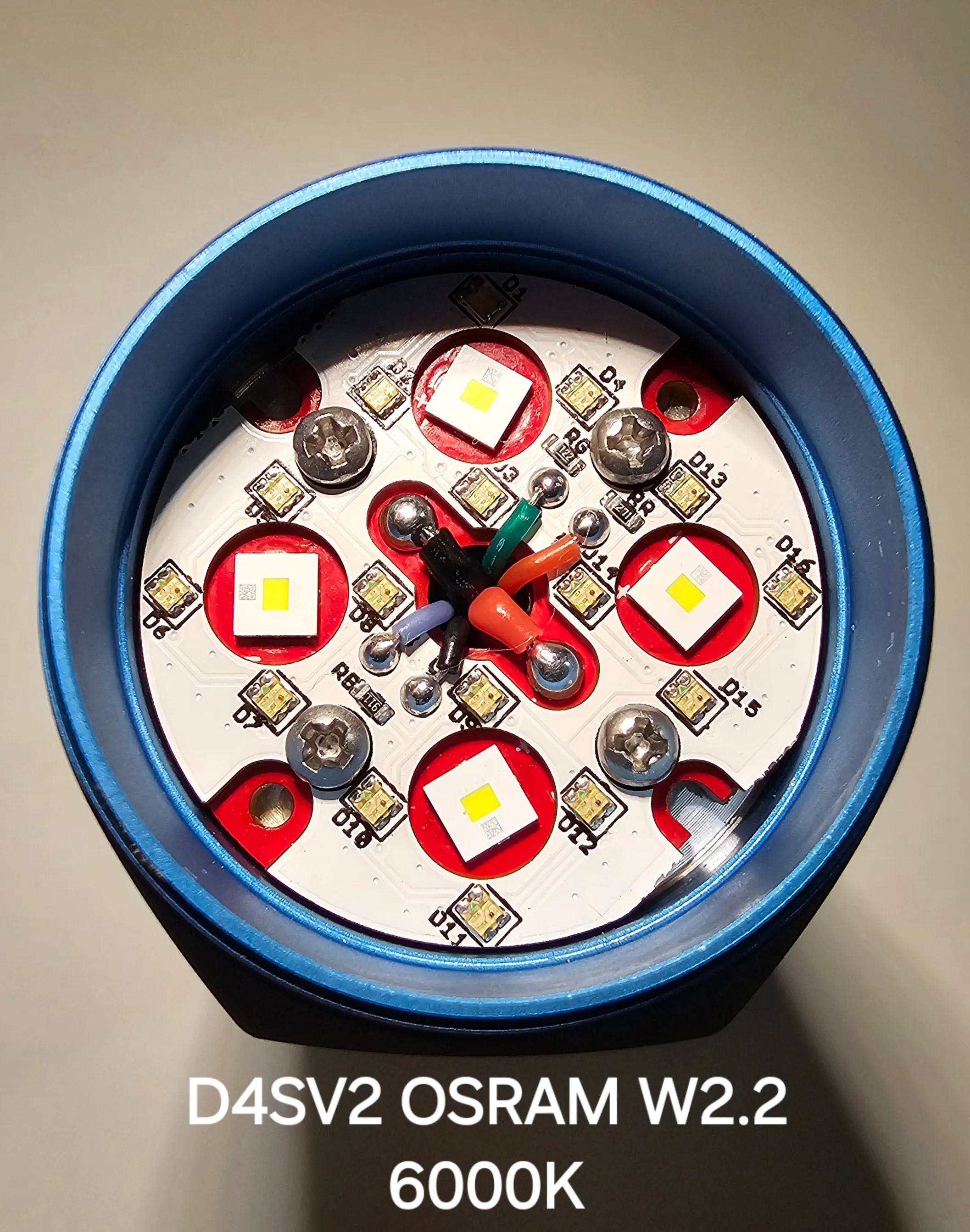 Emisar D4SV2 Osram W2.1/W2.2 26650 High Power LED Flashlight "CUSTOM BUILT-TO-ORDER"