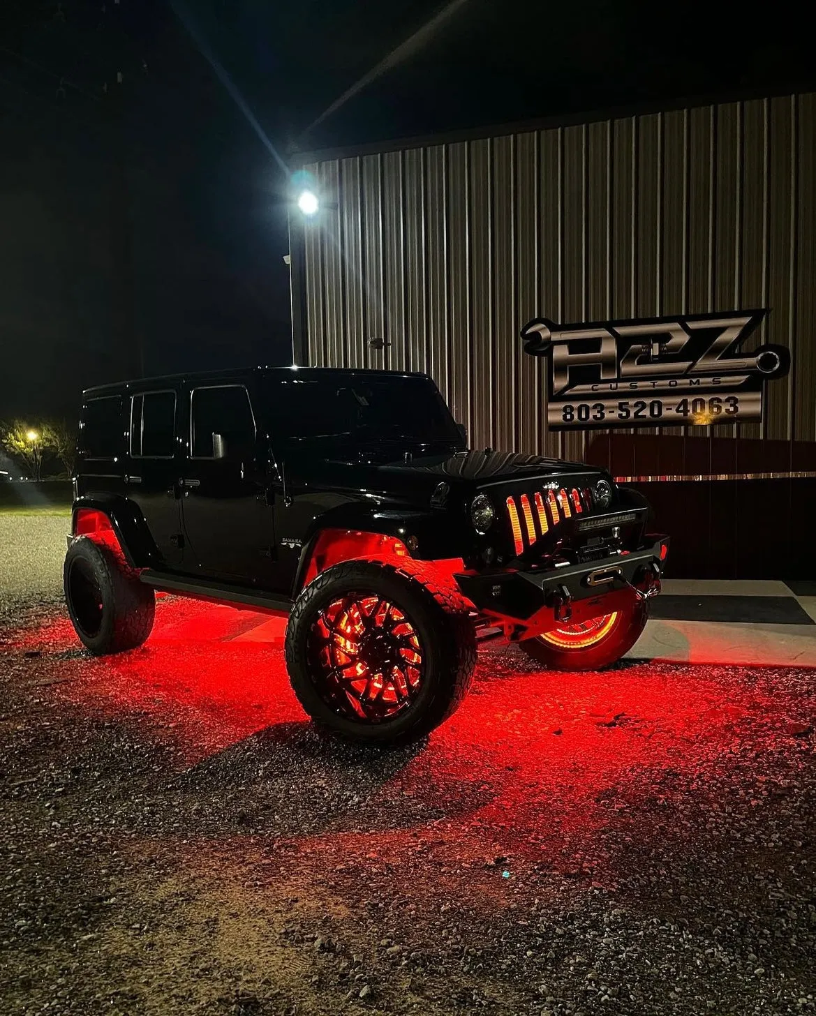 Empire Offroad LED Highland Series White Frost Wheel Rings