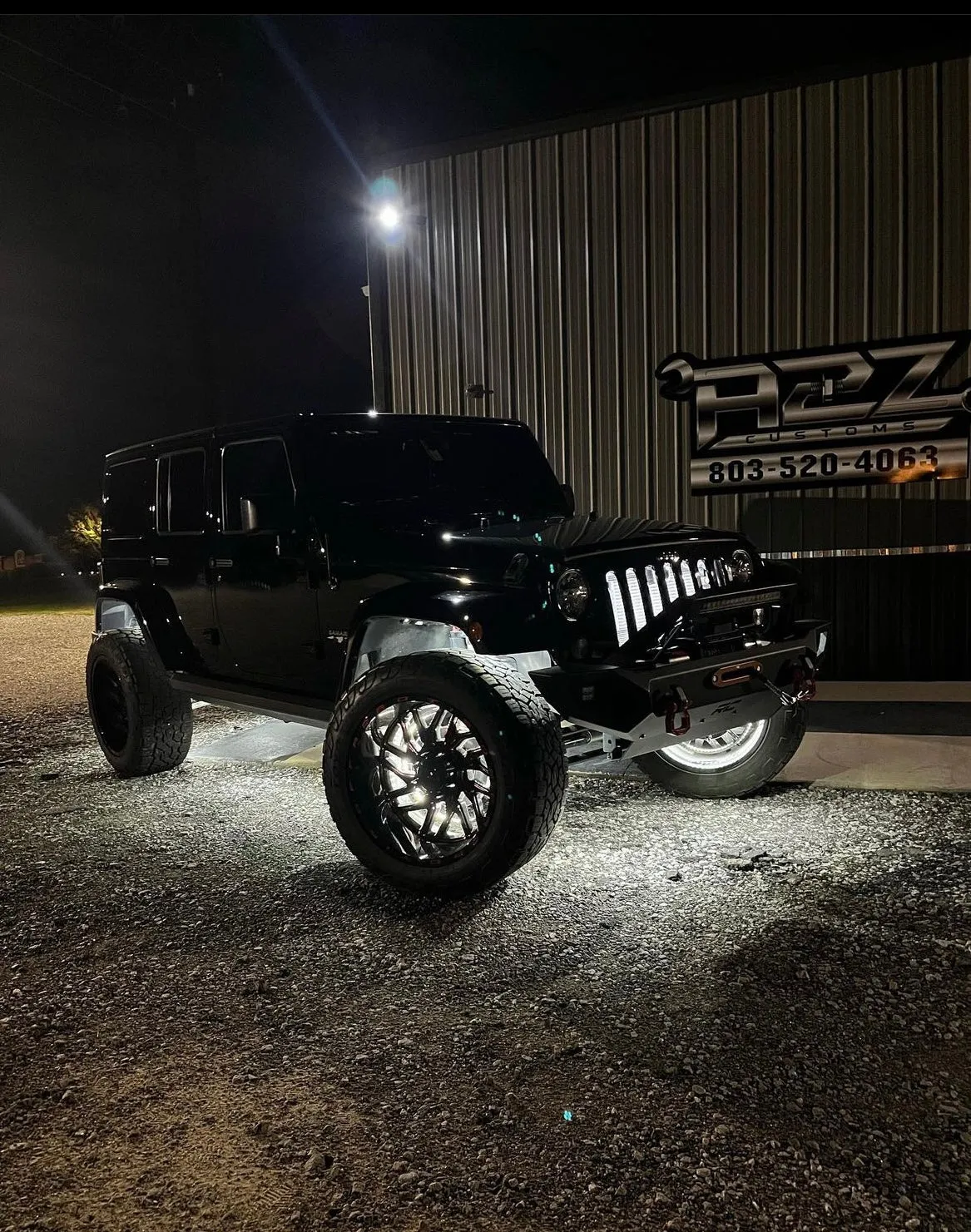 Empire Offroad LED Highland Series White Frost Wheel Rings