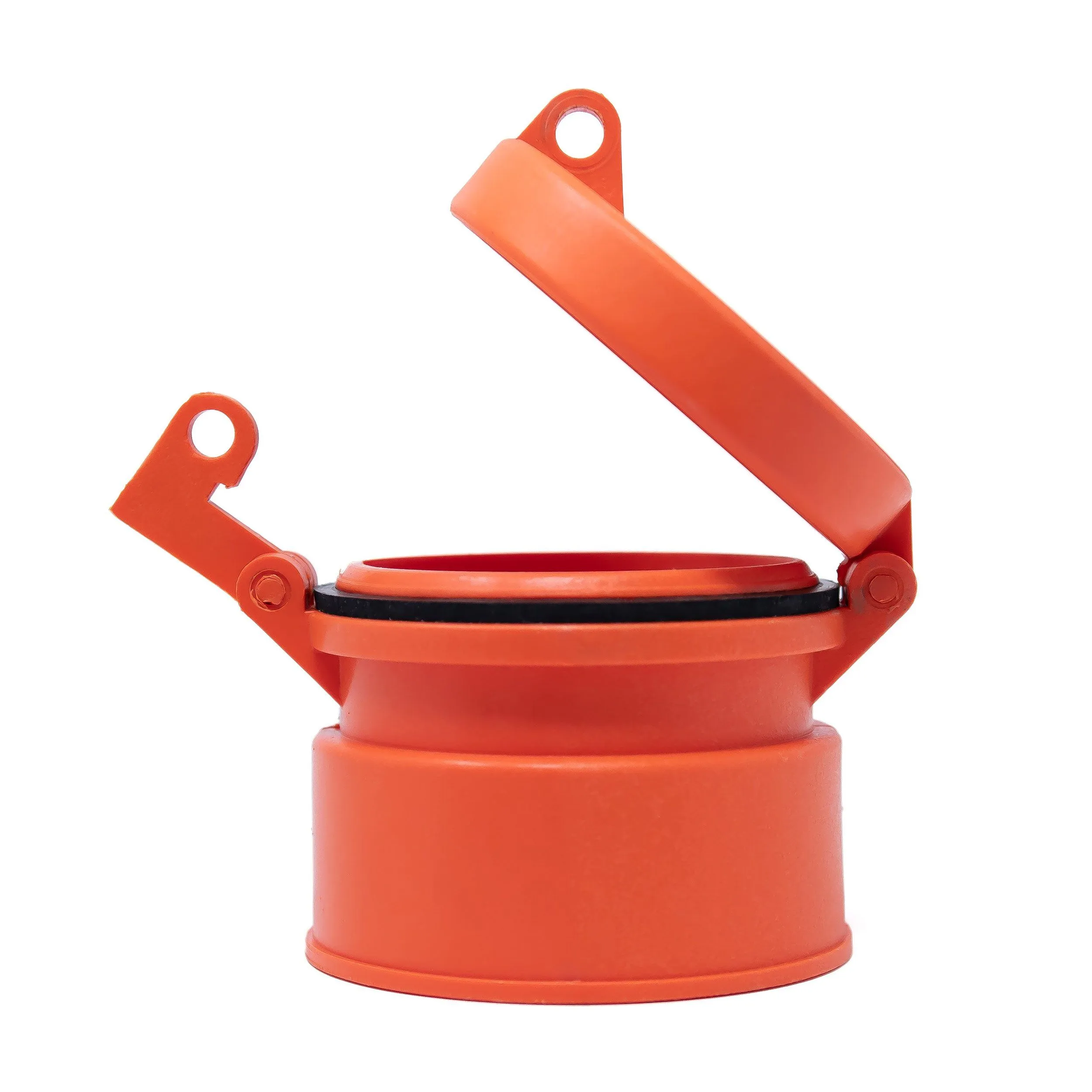 Enviro Design Products: Grip-N-Lock Well monitoring Cap, 4" Orange