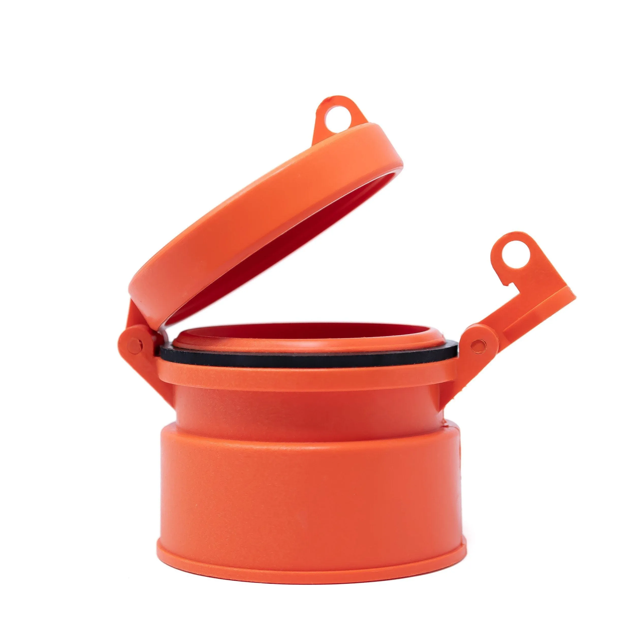 Enviro Design Products: Grip-N-Lock Well monitoring Cap, 4" Orange