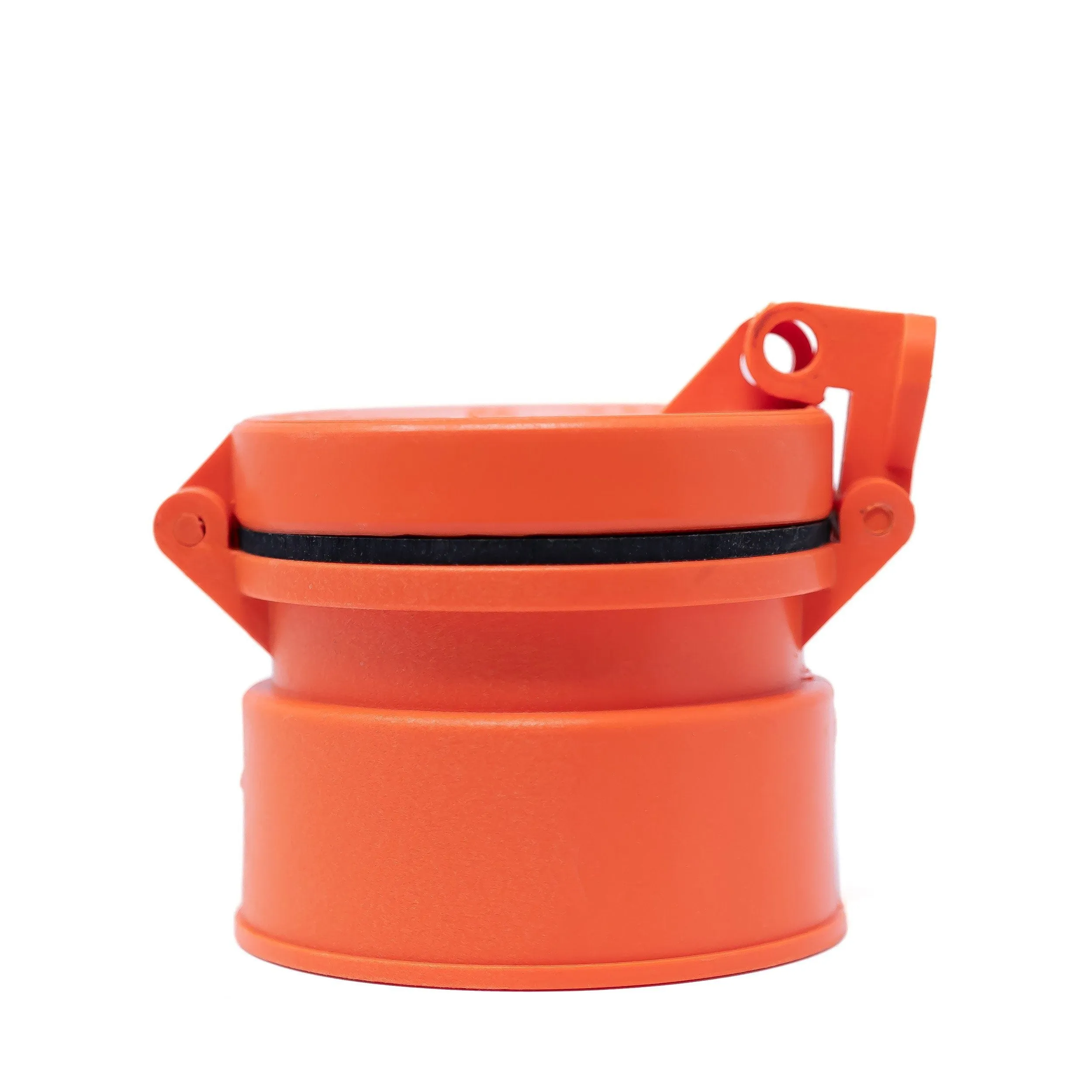 Enviro Design Products: Grip-N-Lock Well monitoring Cap, 4" Orange