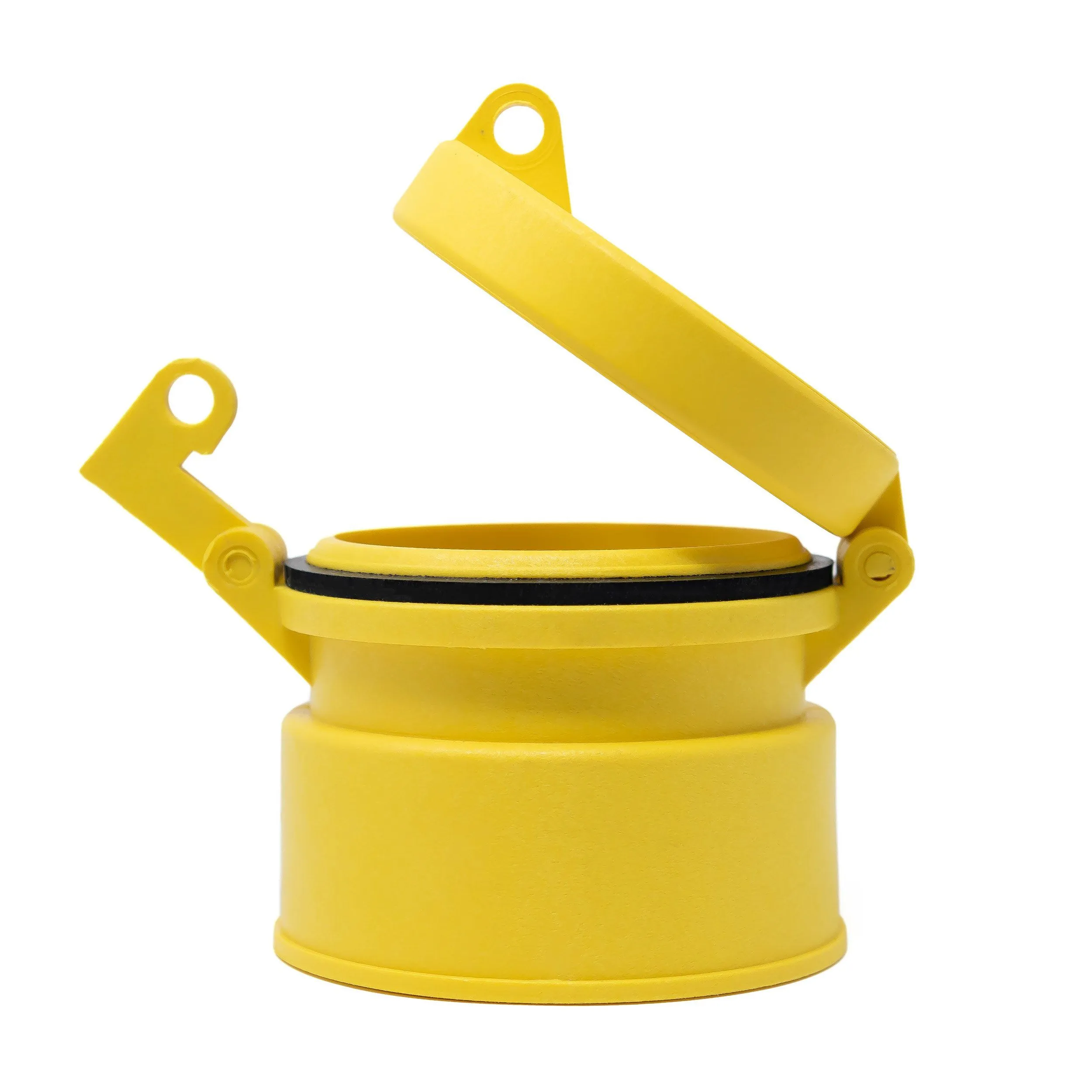 Enviro Design Products: Grip-N-Lock Well monitoring Cap, 4" Yellow