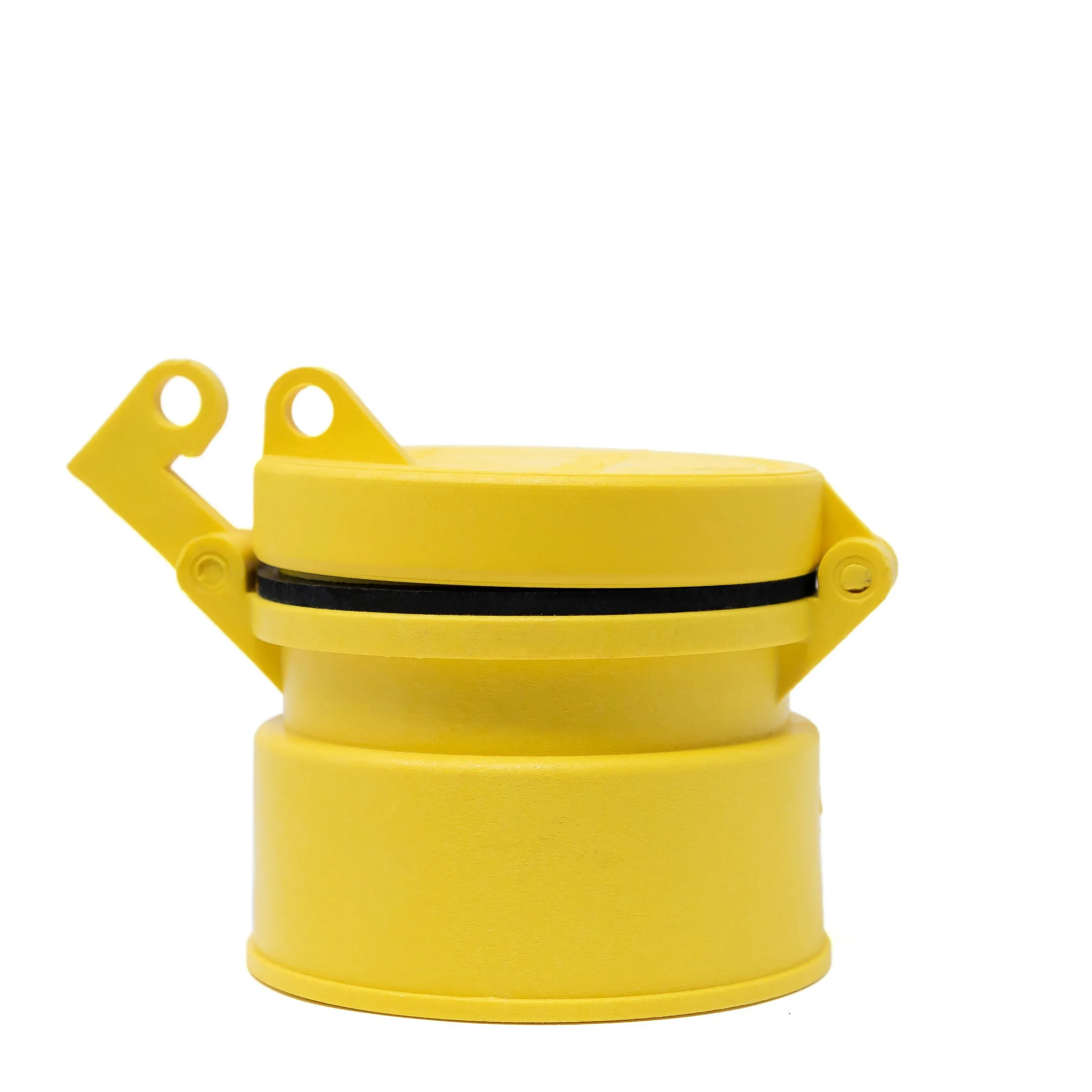 Enviro Design Products: Grip-N-Lock Well monitoring Cap, 4" Yellow