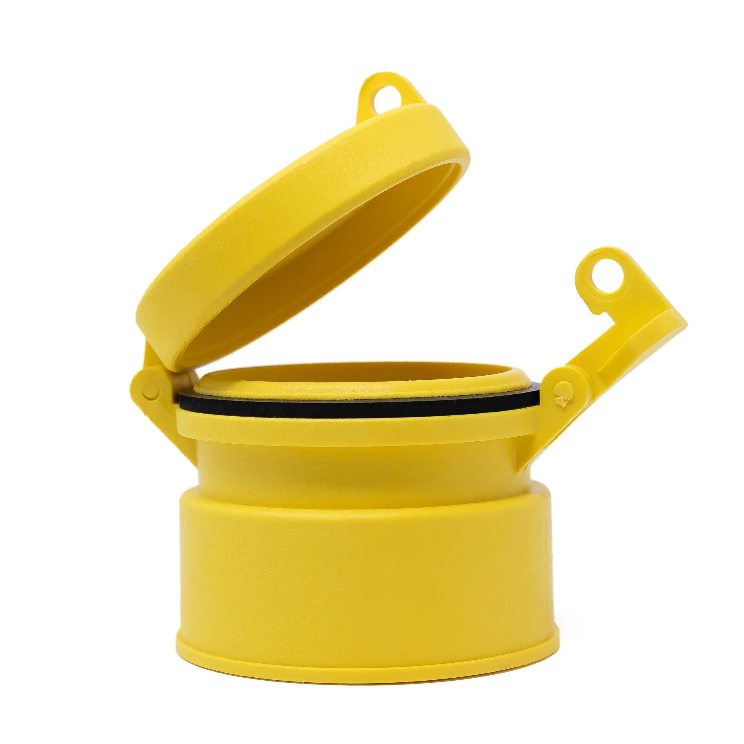 Enviro Design Products: Grip-N-Lock Well monitoring Cap, 4" Yellow