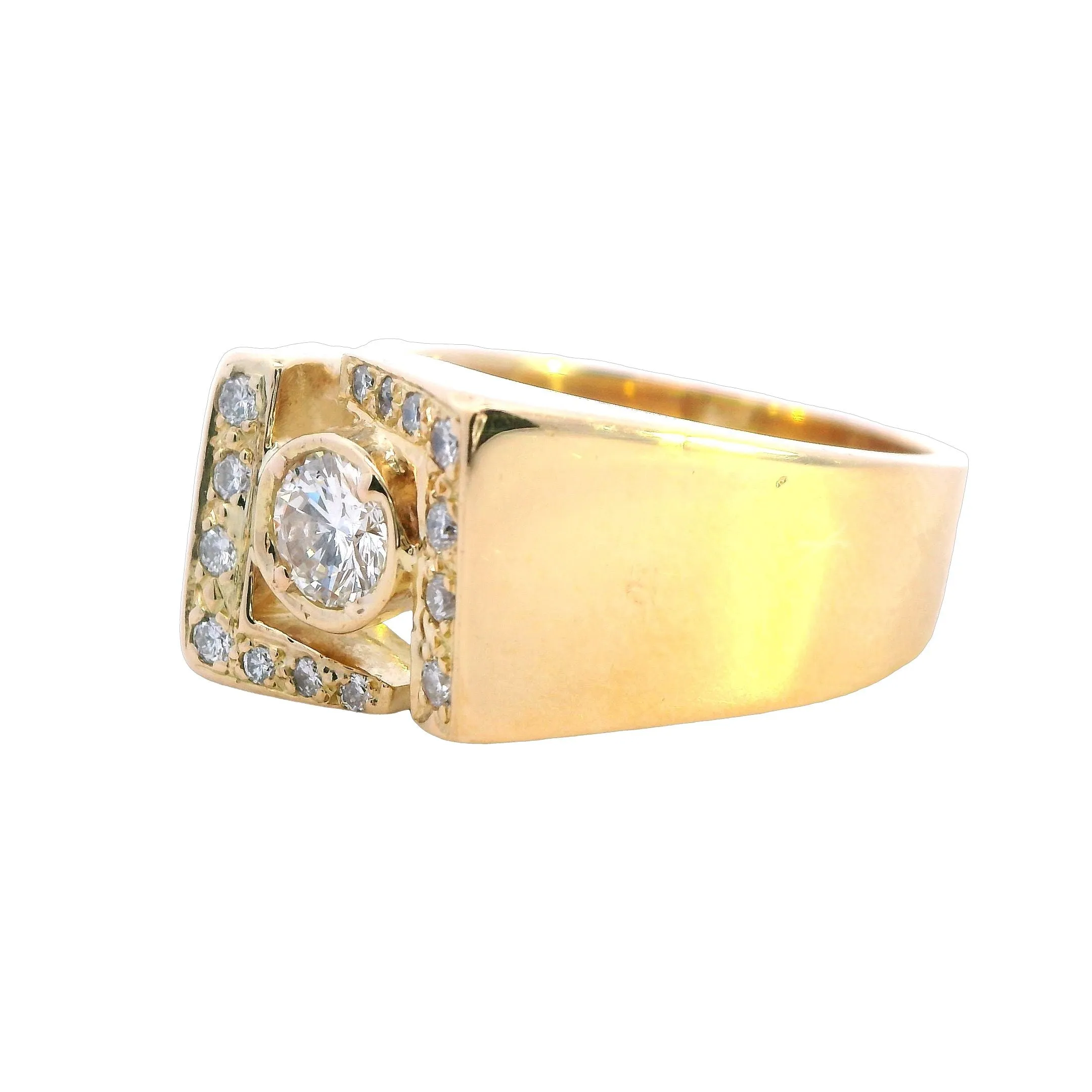 Exquisite Unisex 0.71ct Diamond Ring - Perfect for Valentine's Day or Engagement