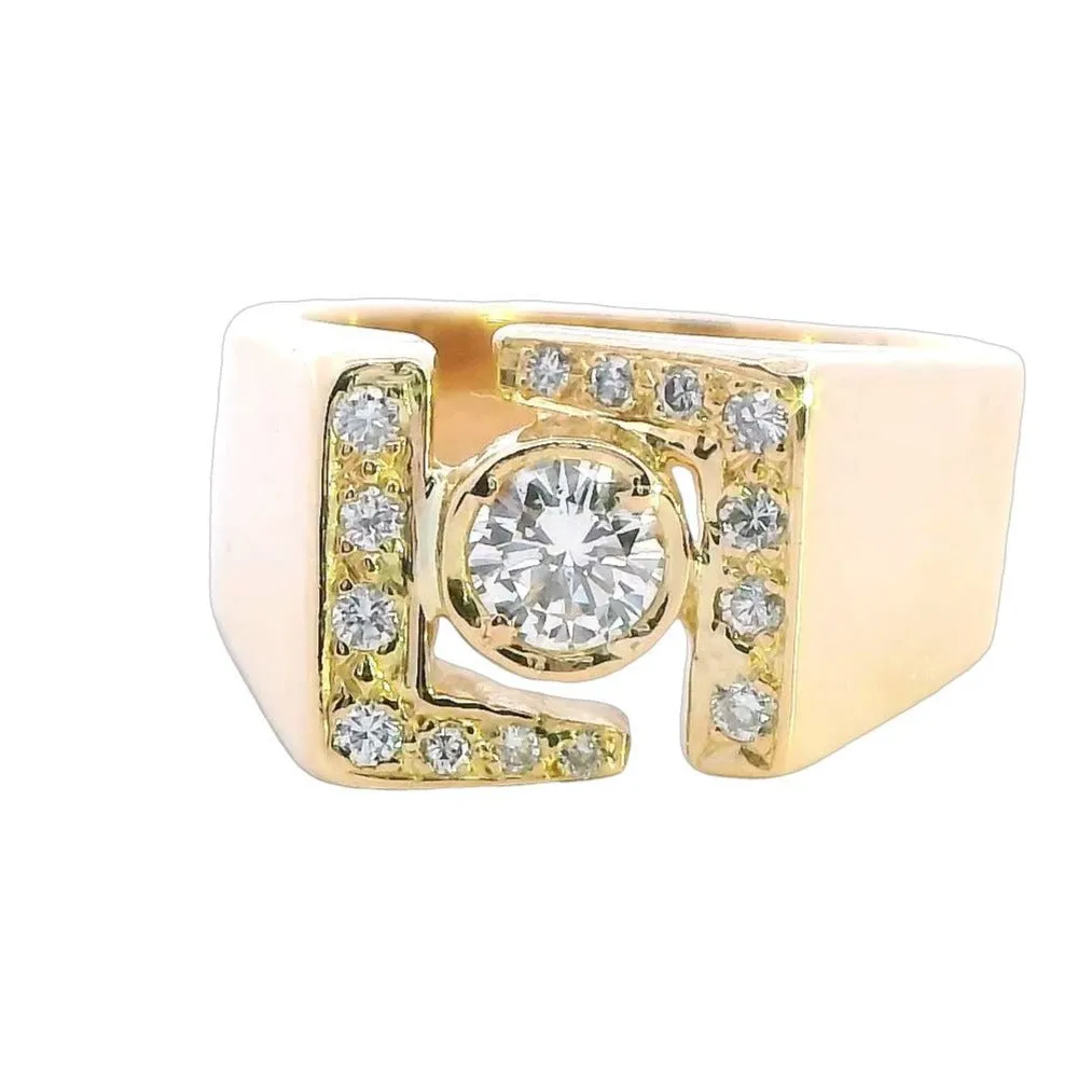Exquisite Unisex 0.71ct Diamond Ring - Perfect for Valentine's Day or Engagement