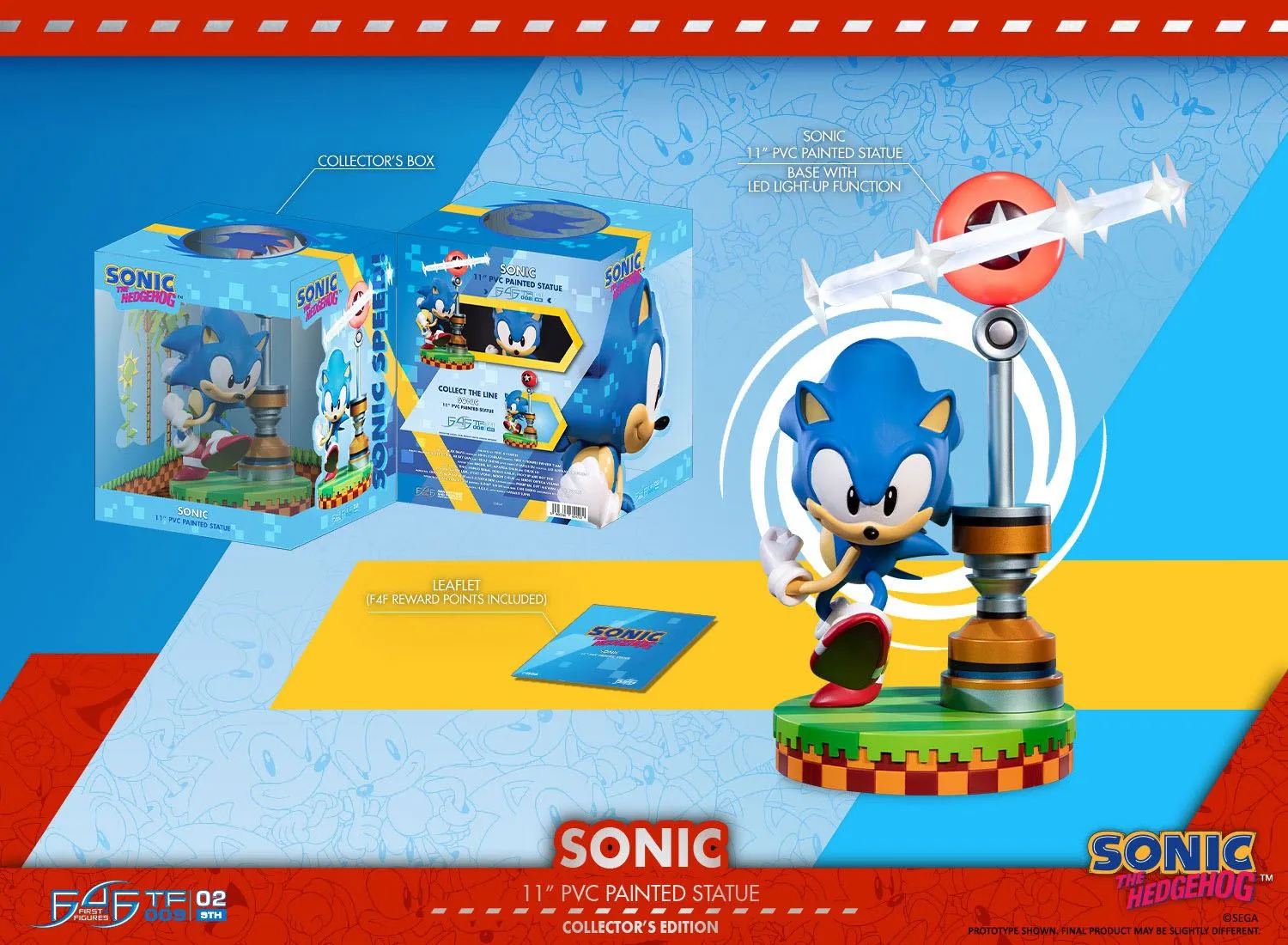 First 4 Figures Sonic the Hedgehog Collector's Edition PVC Statue