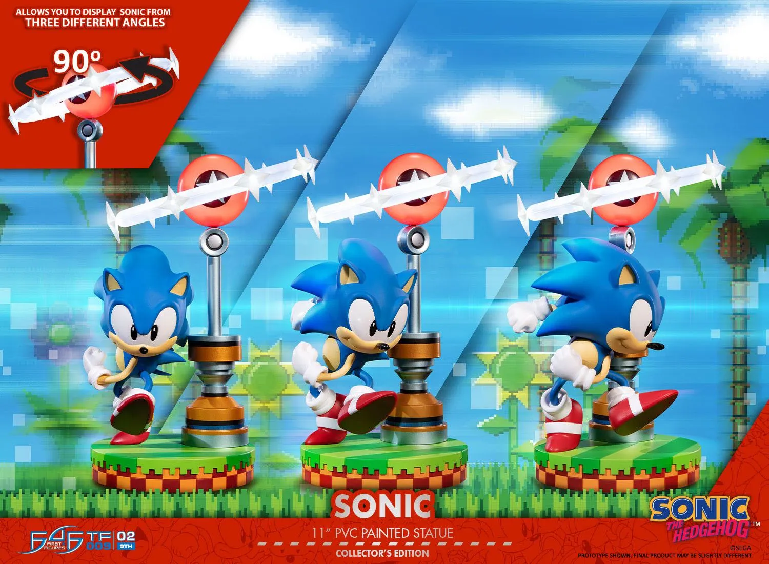 First 4 Figures Sonic the Hedgehog Collector's Edition PVC Statue