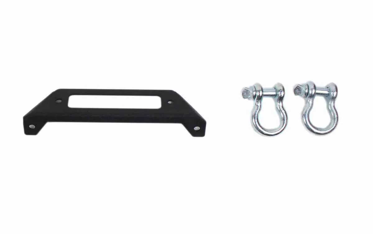 Fishbone 2007 to 2018 JK Wrangler Front Stubby Winch Bumper with Tube Guard