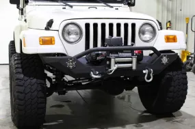 Fishbone Offroad 1987-1995 YJ Wrangler Front Winch Bumper with LED's