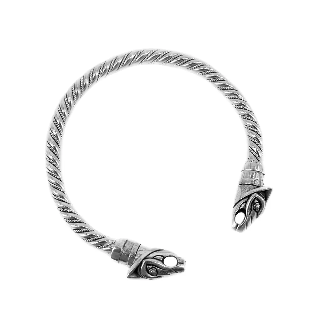 Freki & Geri Armring, Silver