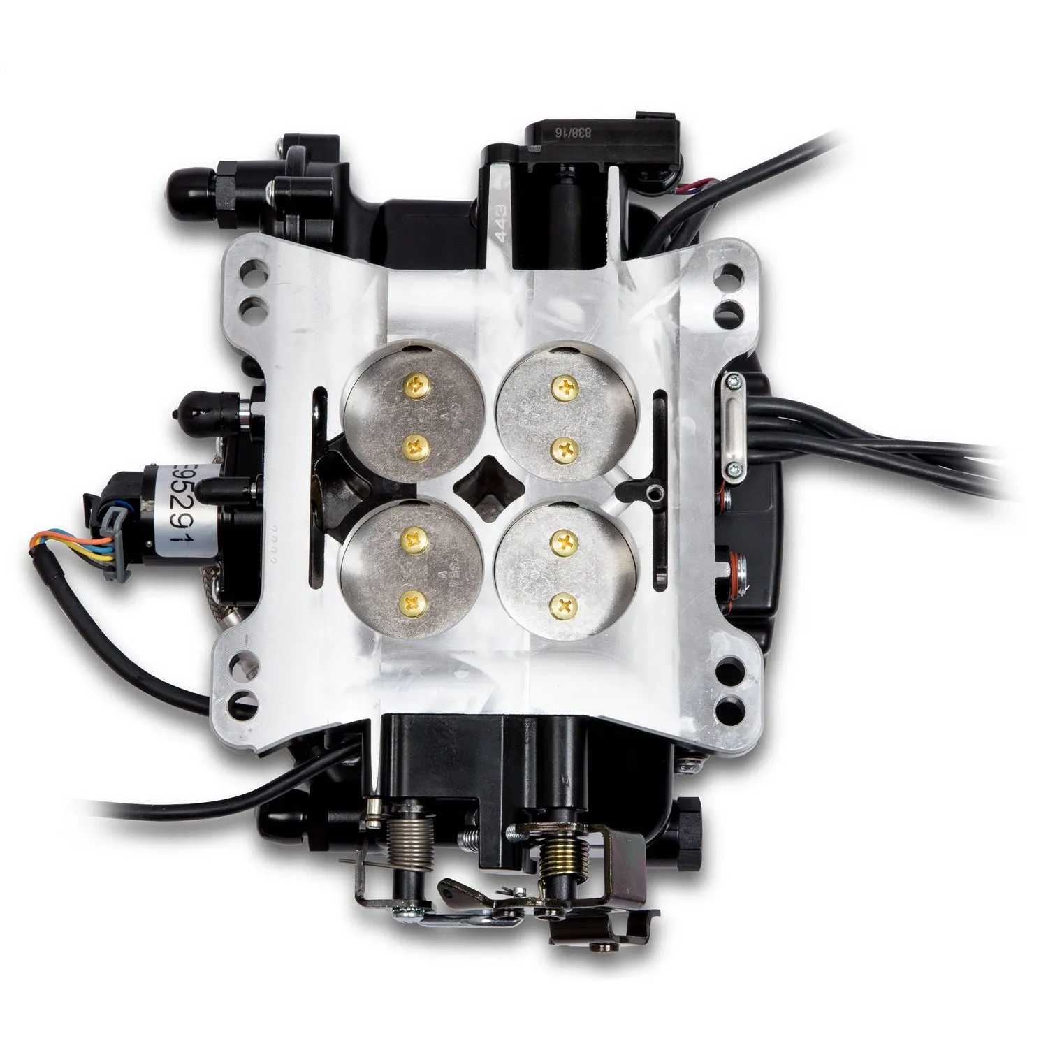 Holley Sniper EFI Super Sniper EFI Throttle Body Fuel Injection - Square Bore - Black Ceramic 550-513