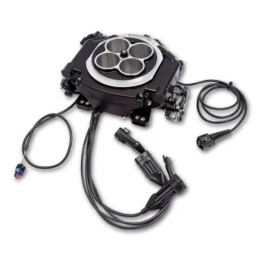 Holley Sniper EFI Super Sniper EFI Throttle Body Fuel Injection - Square Bore - Black Ceramic 550-513