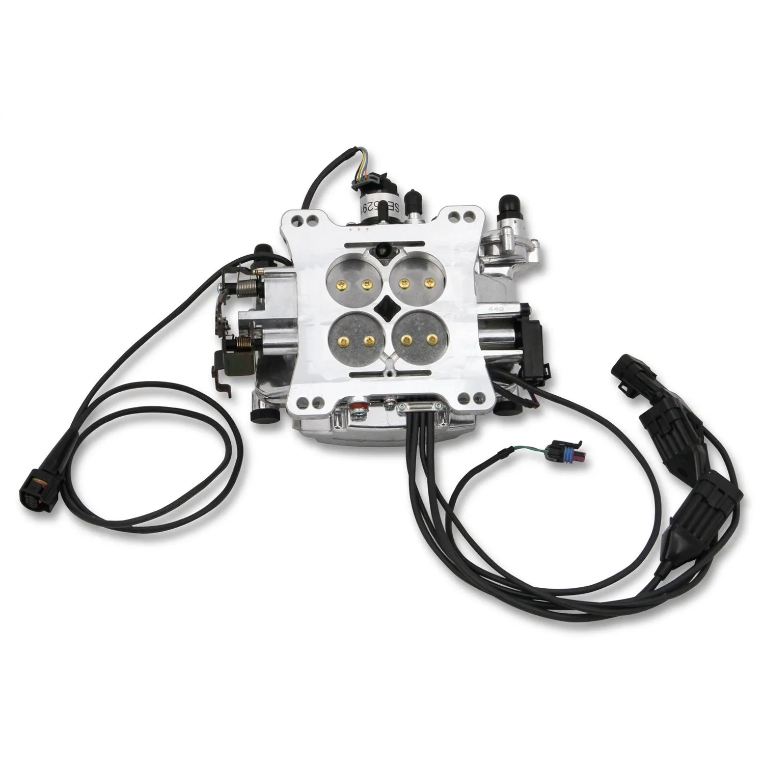 Holley Sniper EFI Super Sniper EFI Throttle Body Fuel Injection - Square Bore - Silver 550-518
