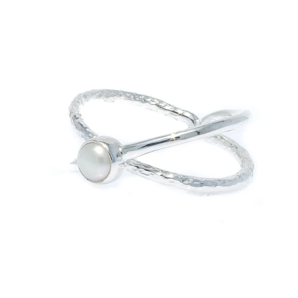 Infinity Pearl Ring