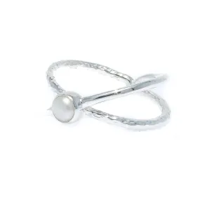 Infinity Pearl Ring